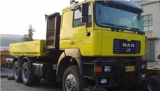 4 sets of 8 x8 MAN haulage truck with traction capacity of 250tons ( Imported from Germany )